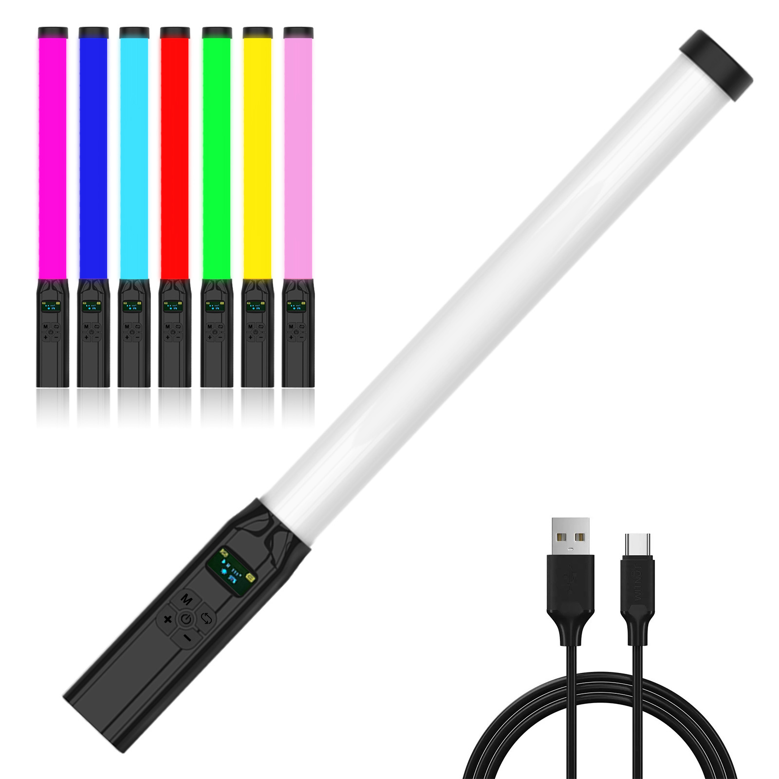 Photography Lighting Types - 50 سنتيمتر RGB عصا ضوء عصا