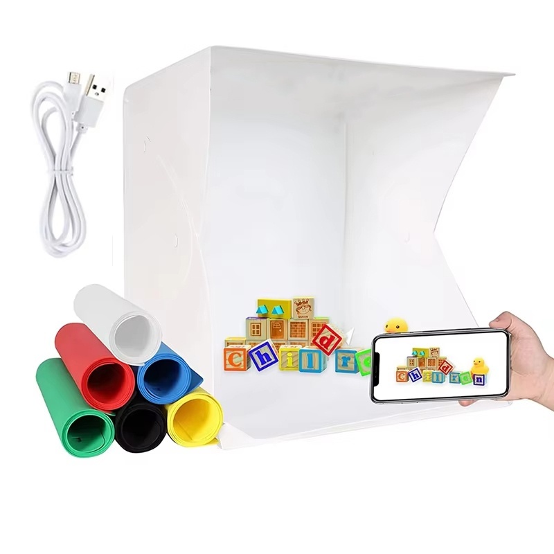 Photography Lighting Handheld - صندوق إضاءة قابل للطي، خيمة استوديو