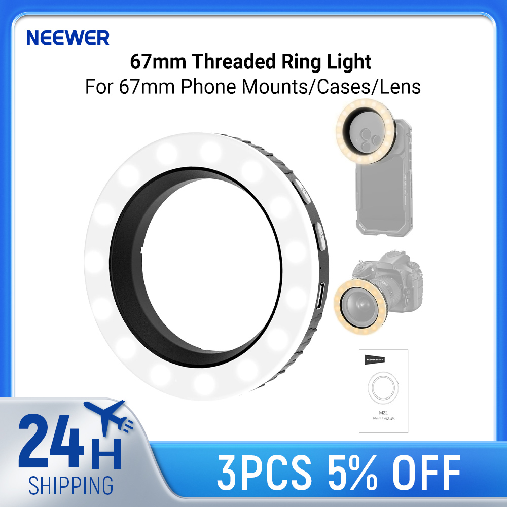 Photography Lighting Overhead - إضاءة حلقية أساسية من NEEWER بقطر