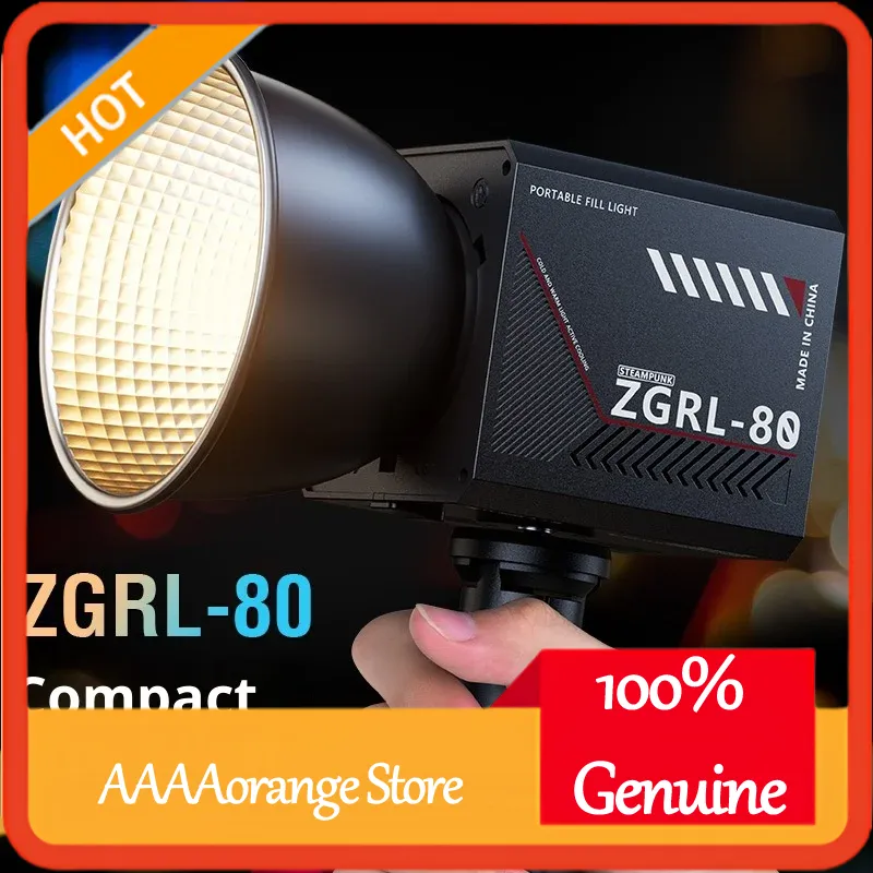 Photography Lighting Outdoor - ZGRL80 80 واط COB LED الفيديو