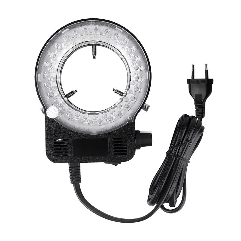 Photography Lighting Circle - مصباح إضاءة حلقي LED 56 لميكروسكوب