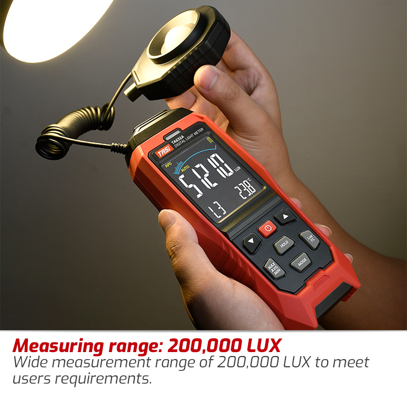Photography Lighting Meter - مقياس ضوء رقمي لوكس/إف سي، جهاز