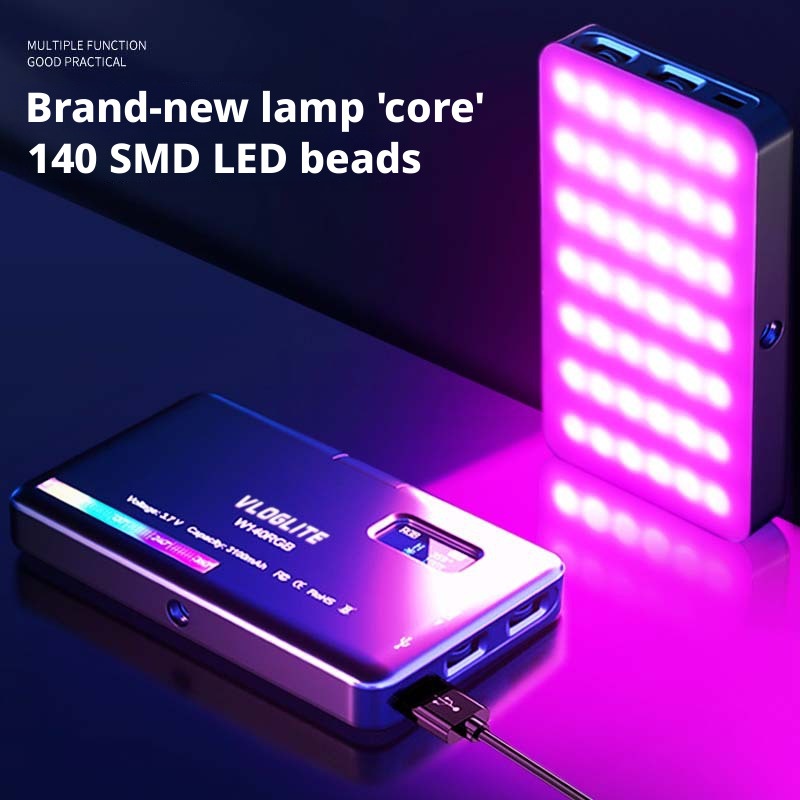 Photography Lighting Meter - ضوء RGB متنقل للكمبيوتر، إضاءة مؤتمرات