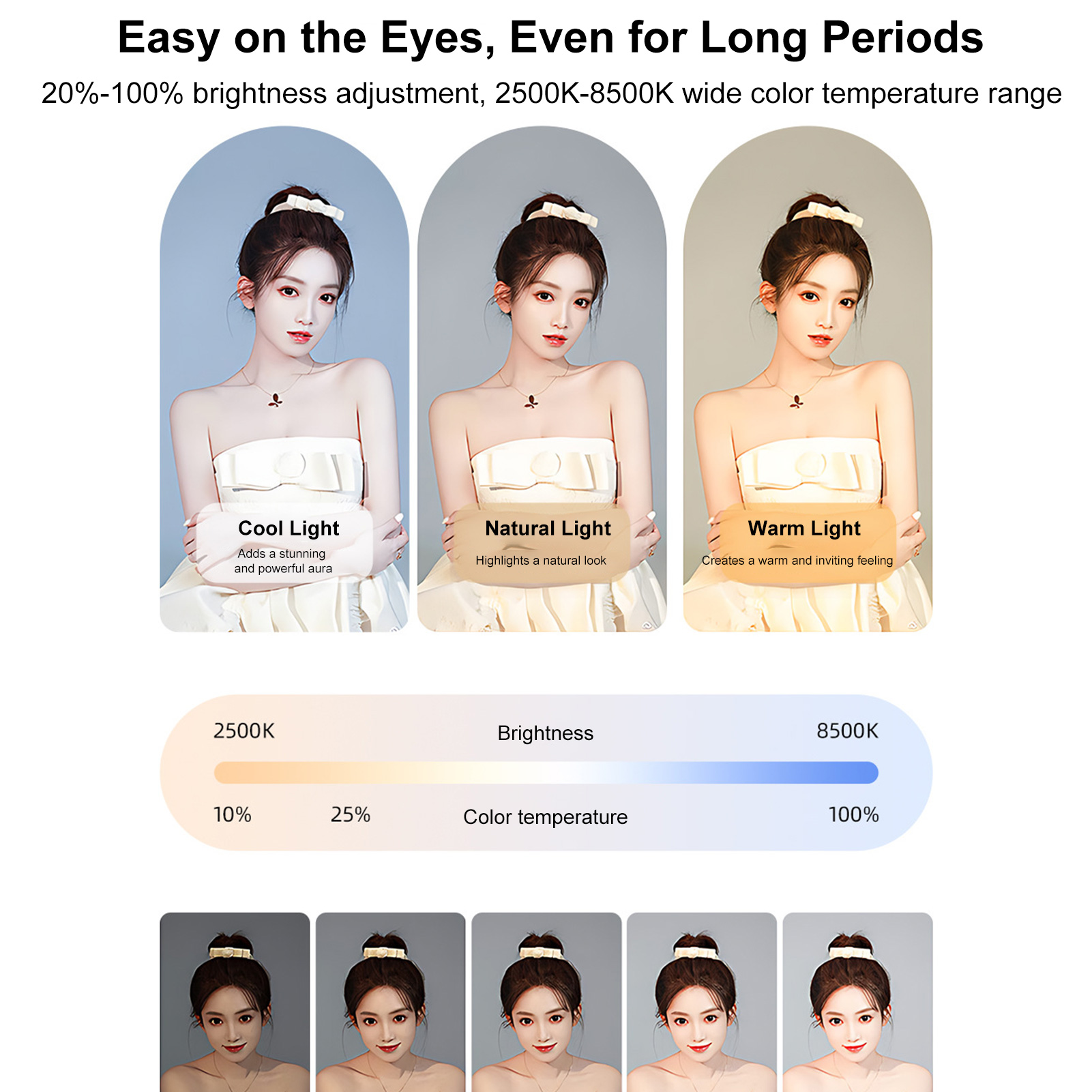 ضوء هاتف محمول قابل لإعادة الش - مراجعة Photography Lighting Handheld وسعره