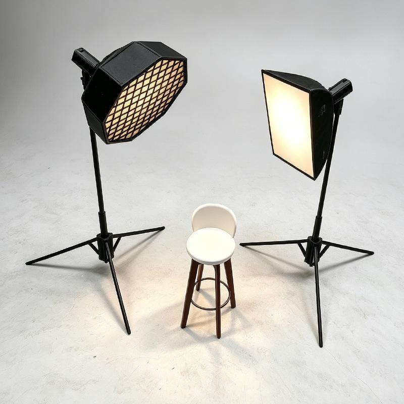 {H} 1/12 نموذج صندوق إضاءة مصغ - مراجعة Photography Lighting Layout وسعره