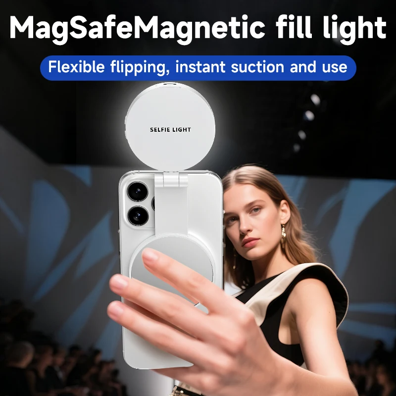 ضوء ملء سيلفي LED لهاتف Magsaf - مراجعة Photography Lighting Product وسعره