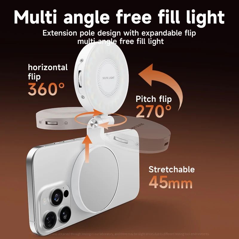 ضوء ملء سيلفي LED لهاتف Magsaf - مراجعة Photography Lighting Product وسعره