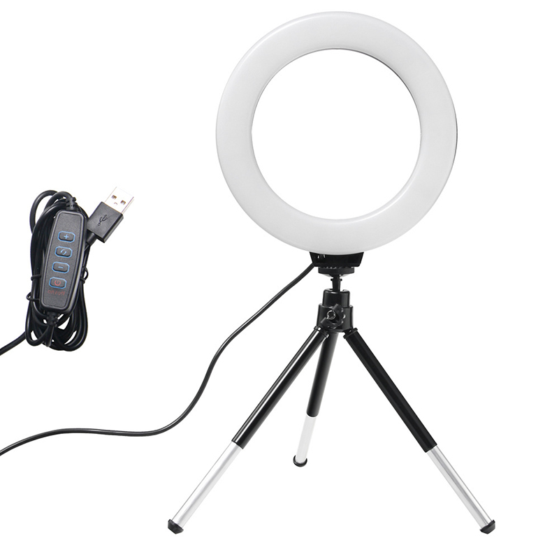 6 بوصة حلقة الضوء مع ترايبود L - مراجعة Photography Lighting Overhead وسعره