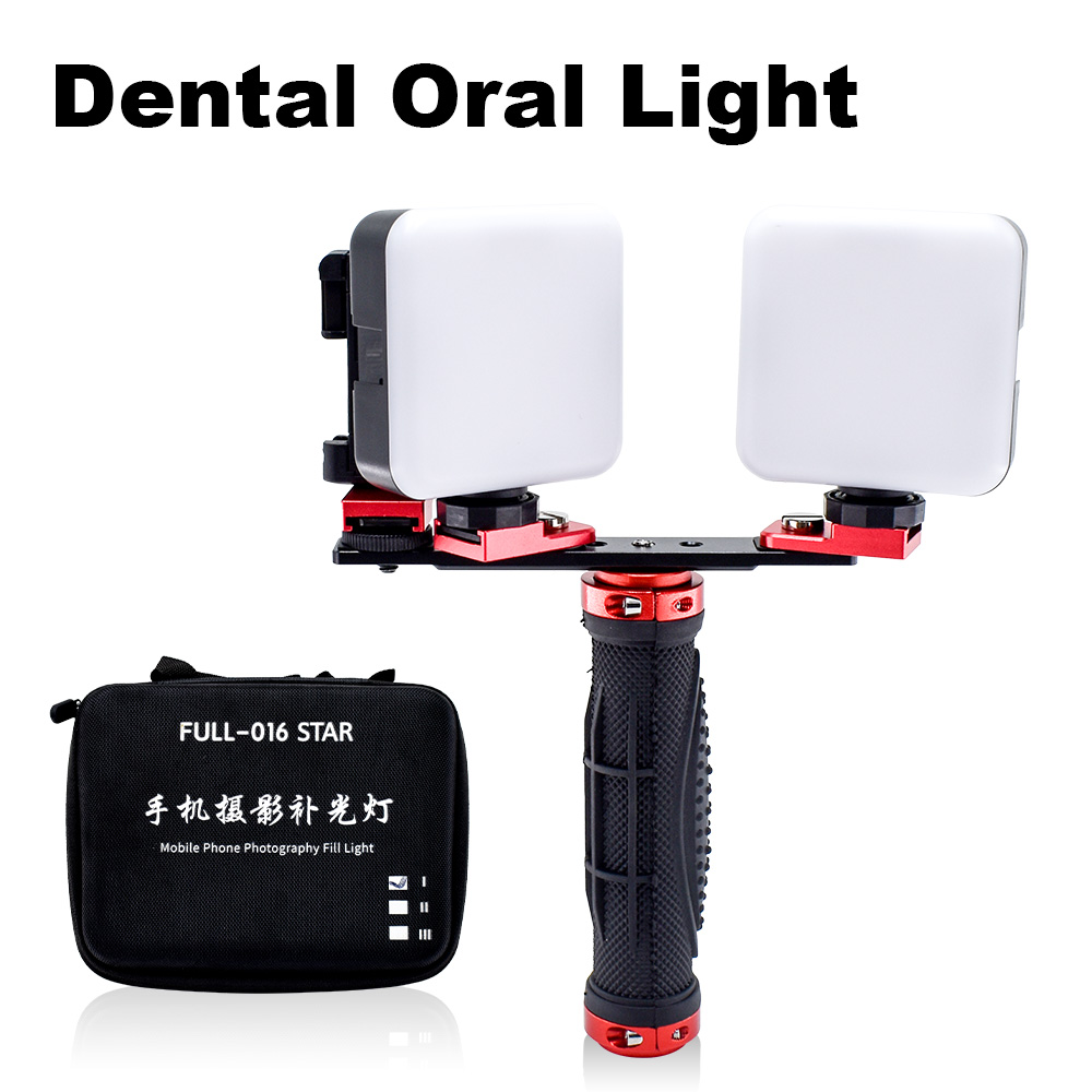 ضوء هاتف LED للصور مع حامل ثلا - مراجعة Photography Lighting Handheld وسعره