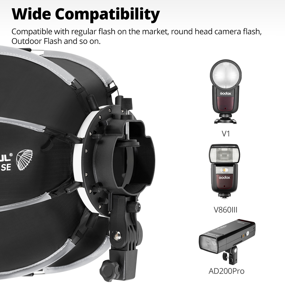 AMBITFUL PF30/PF40 30 سم / 40  - مراجعة Photography Lighting Diffuser وسعره