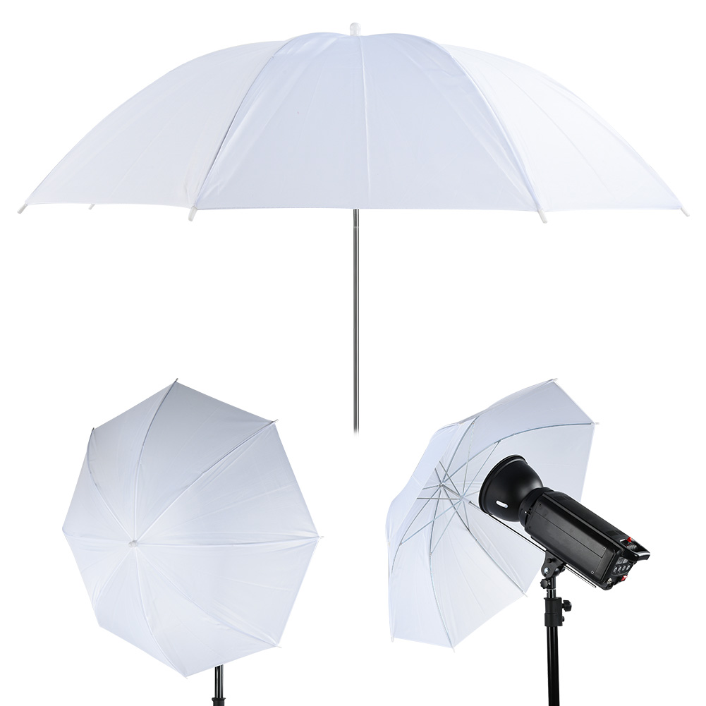 مظلة ناعمة بيضاء شفافة مقاس 33 - مراجعة Photography Lighting Meter وسعره