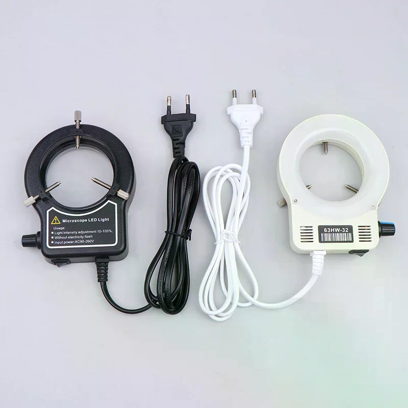 مصباح إضاءة حلقي LED للميكروسك - مراجعة Photography Lighting Circle وسعره