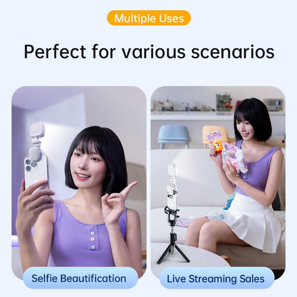 المحمولة LED Selfie ضوء كاميرا - مراجعة Photography Lighting Handheld وسعره