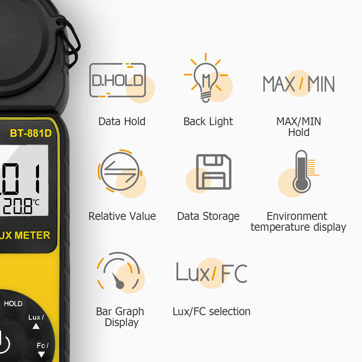 مقياس إضاءة رقمي محمول باليد ب - مراجعة Photography Lighting Handheld وسعره
