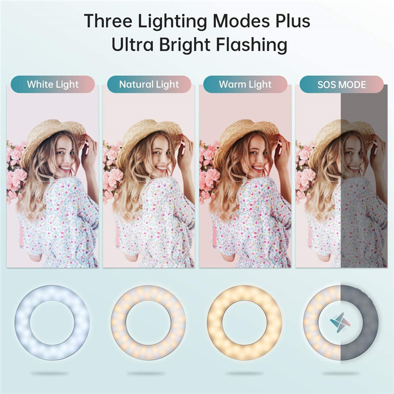 ترقية 3200K-6500K LED كليب مصب - مراجعة Photography Lighting Overhead وسعره