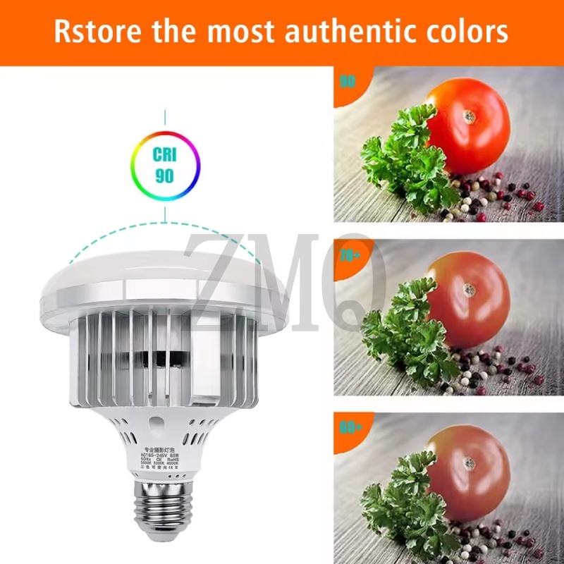E27 85 واط 155 واط مصباح 3200  - مراجعة Photography Lighting Meter وسعره