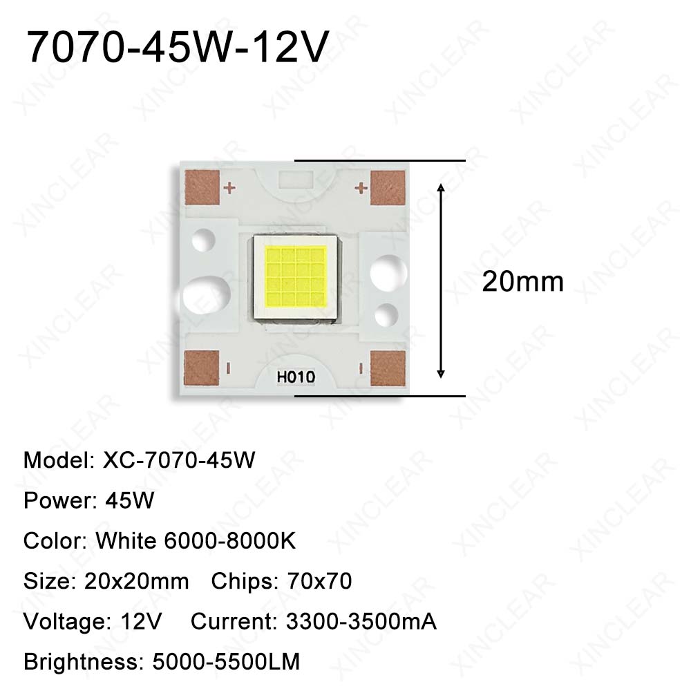 رقاقة LED SMD 5050 7070 20 وات - مراجعة Photography Lighting Diy وسعره