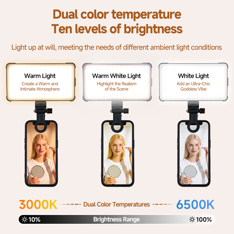مشبك إضاءة الفيديو RGB LED للج - مراجعة Photography Lighting Product وسعره