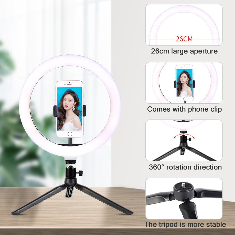 26 سنتيمتر 10 بوصة Led حلقة Se - مراجعة Photography Lighting Overhead وسعره