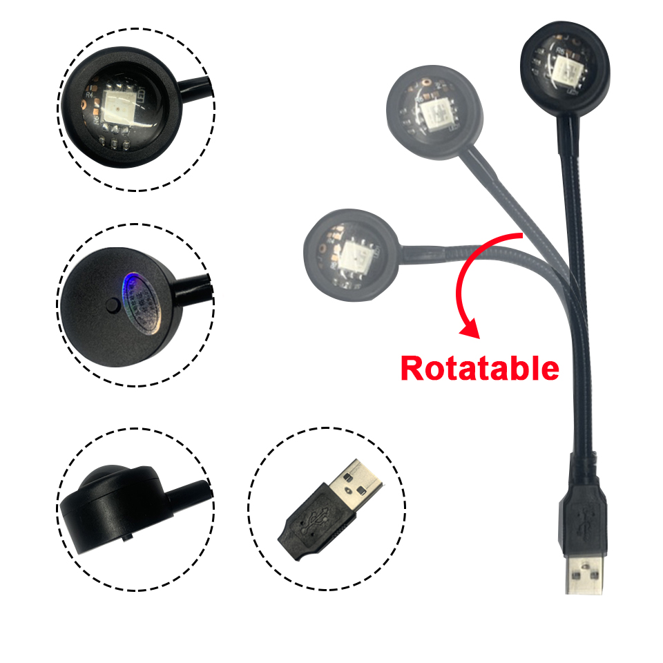 مصباح LED صغير بتأثير غروب الش - مراجعة Photography Lighting Diy وسعره