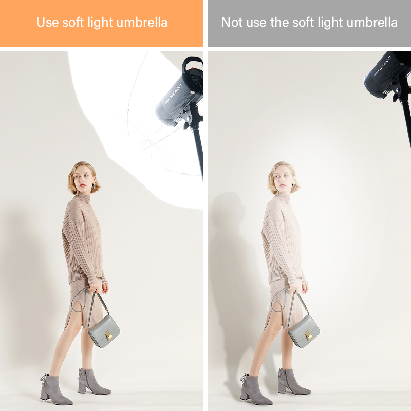 مظلة ناشرة للضوء الشفافة البيض - مراجعة Photography Lighting Diffuser وسعره