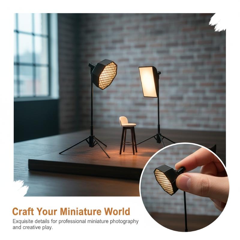 مجموعة إكسسوارات استوديو مصغر  - مراجعة Photography Lighting Layout وسعره