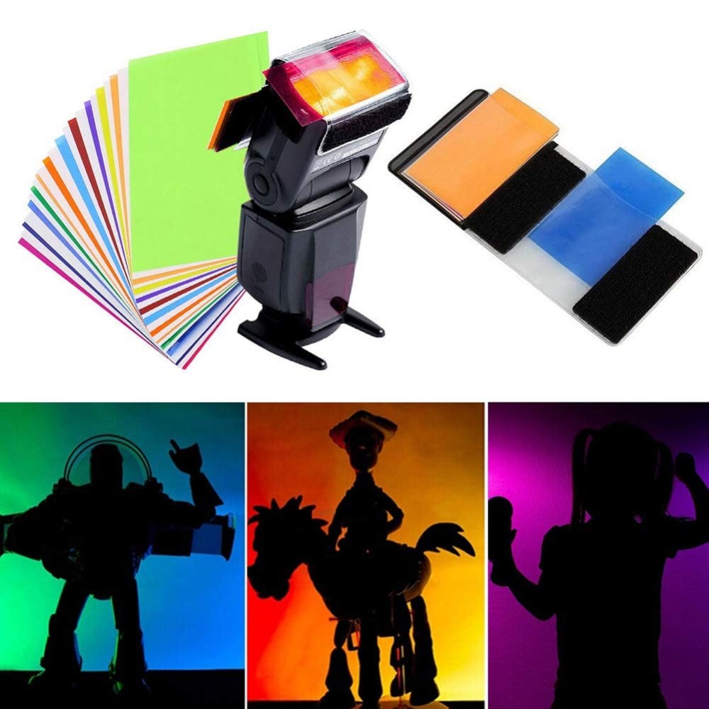 طقم فلاتر إضاءة للكاميرا بـ 12 - مراجعة Photography Lighting Diy وسعره