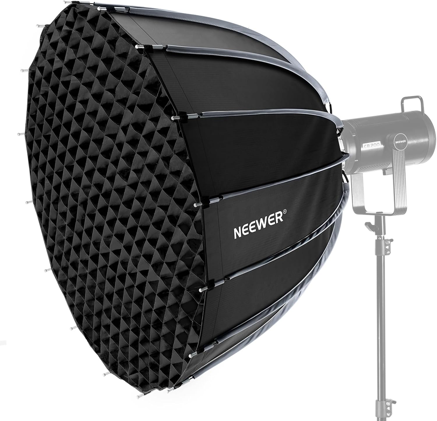 صندوق إضاءة بارابولي مع قاعدة  - مراجعة Photography Lighting Diffuser وسعره