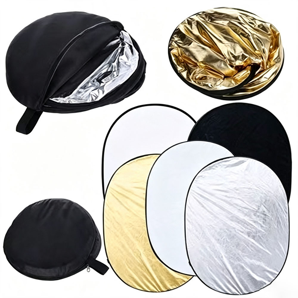 عاكس ضوء محمول قابل للطي 5 في  - مراجعة Photography Lighting Outdoor وسعره