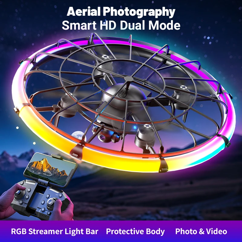 طائرة JJRC H145 UFO RC بدون طي - مراجعة Photography Lighting Outdoor وسعره