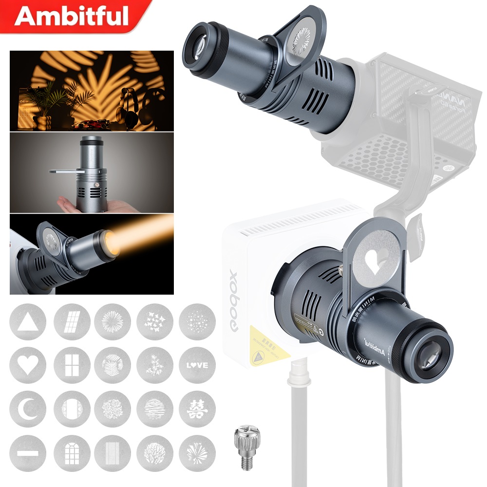 أمبتفول AL20 مكثف ضوئي مخروطي  - مراجعة Photography Lighting Diy وسعره