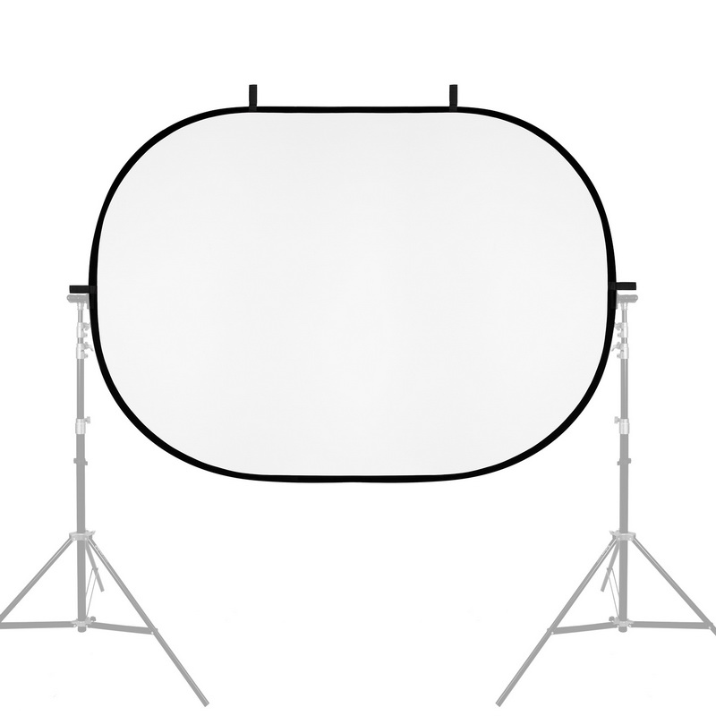 100X150CM طوي البيضاوي عاكس لي - مراجعة Photography Lighting Diffuser وسعره