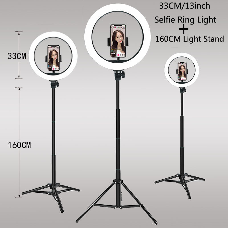 26 33 سنتيمتر أضواء الفيديو عك - مراجعة Photography Lighting Overhead وسعره